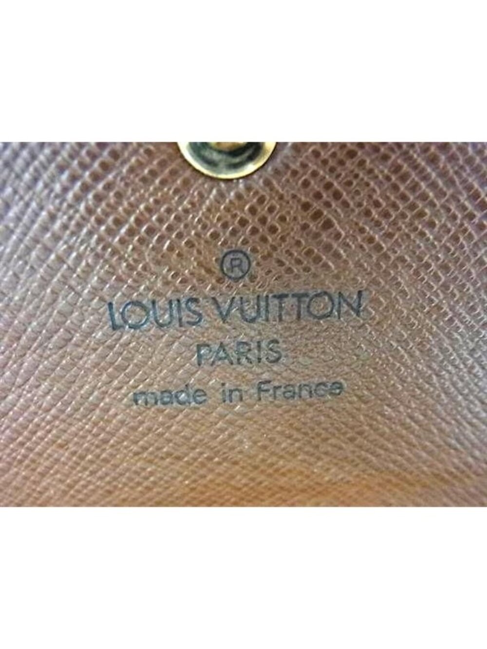 Louis Vuitton Wallet Monogram Pochette Porte Monet Cles Di Brown - Picture 2 of 6